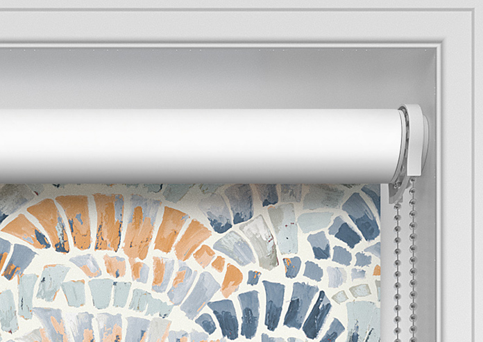 Gabriela, Perano Blue - Twist&Fit Roller Blind - Image 11